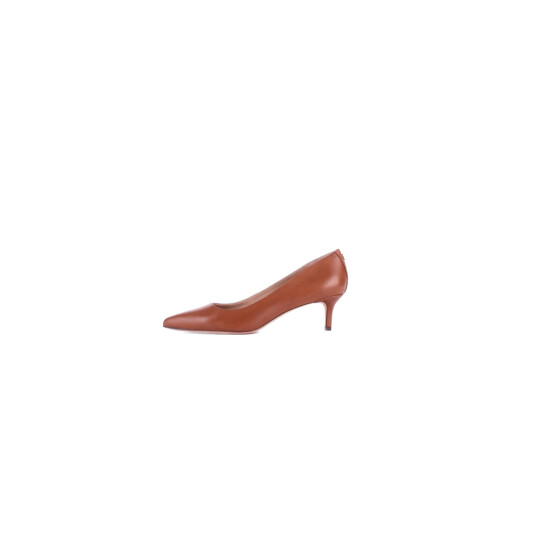 Lauren Ralph Lauren Adrienne Leather Pump Brown 36 Lauren Ralph Lauren Adrienne Leather Pump Brown 36