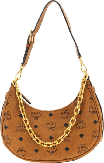 MCM Dame Vesker Brun ONE SIZE,