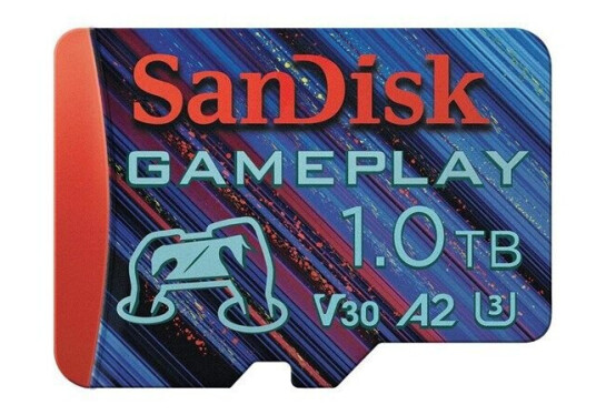 SanDisk GamePlay - flash memory card - 1 TB - microSDXC UHS-I
