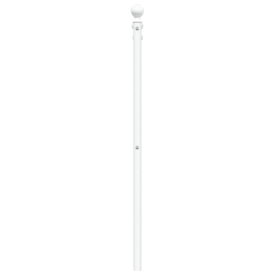  Sengegavl i metall hvit 200 cm 8720845884048