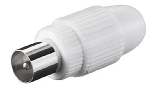 Pro Coaxial adapter: Coaxial male > Coaxial male