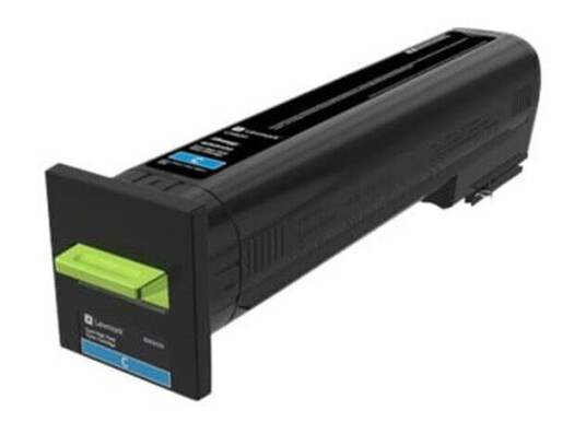 Lexmark CX820 TONER CARTRIDGE CYAN - Laser toner Blå
