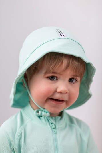 Geggamoja Uv Sunny Hat - Blue - 52-54