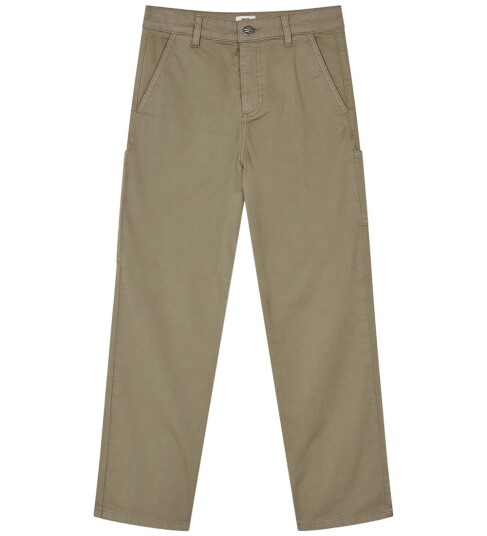 Mads Nørgaard Stretch Twill Payno P Pants Khaki green 128 Mads Nørgaard Stretch Twill Payno P Pants Khaki green 128