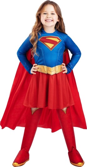 Supergirl™ Deluxe Barn Kostyme - Small
