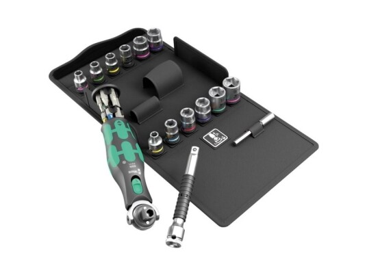 Wera 8009 Topnøglesæt 1/4 (6,3 Mm) 27 Dele 05004285001