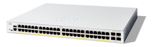 Cisco Catalyst 1200-48T-4X - Switch - L3 - Smart - 48 X 10/100/1000Base-T + 4 X 10 Gigabit Sfp+ - Rackmonterbar
