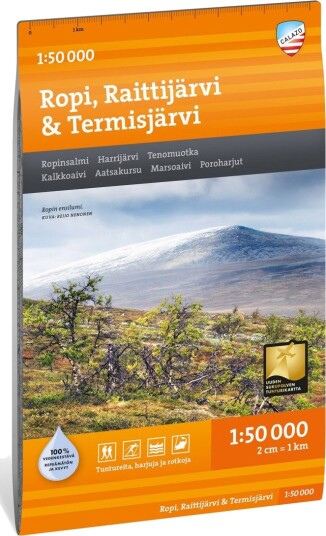 Calazo Förlag Turkart Ropi Raittijärvi & Termisjärvi 1 50 000 1 50 000