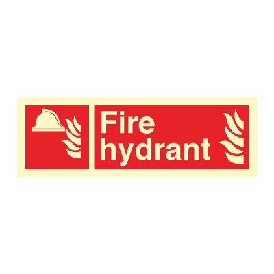 Jo Safety Fire hydrant IMO sign 105045 Jo Safety Fire hydrant IMO sign 105045