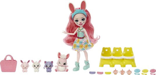 Enchantimals Baby Bestevenner Dukke 4+ År Bree Bunny Enchantimals Baby Bestevenner Dukke 4+ År Bree Bunny