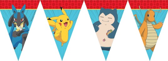 Globos Europe Vimpelgirlander Pokémon 98400 Globos Europe Vimpelgirlander Pokémon 98400