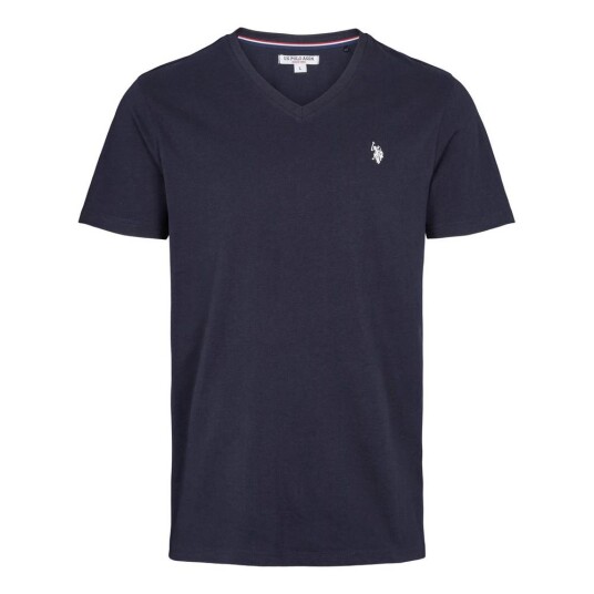 US POLO ASSN. M"s USPA T Shirt V Neck Cem Dark Sapphire 19 4020tcx Dark Sapphire S US POLO ASSN. M"s USPA T Shirt V Neck Cem Dark Sapphire 19 4020tcx Dark Sapphire S