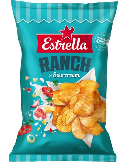 Estrella Linschips Ranch & Sourcream 90 gram