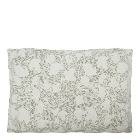House Doctor Mori putetrekk 60x40 cm off white/khaki House Doctor Mori putetrekk 60x40 cm off white/khaki