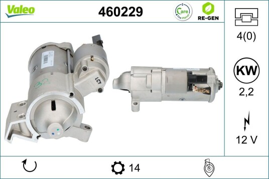 Starter VALEO 460229 Starter VALEO 460229