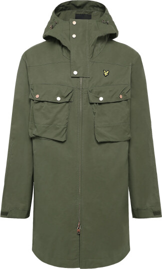 Lyle & Scott Waxed Guard Parka Khaki green XL