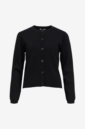 Object - Kardigan objEster Sli L/S Knit - Svart Object - Kardigan objEster Sli L/S Knit - Svart