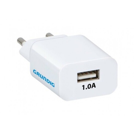 Vegglader 1xUSB til iPhone Android m.m. Vegglader 1xUSB til iPhone Android m.m.