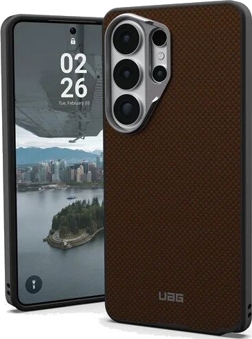 UAG Fibr Armr   Orange/Charcoal   Samsung Galaxy S26 Ultra