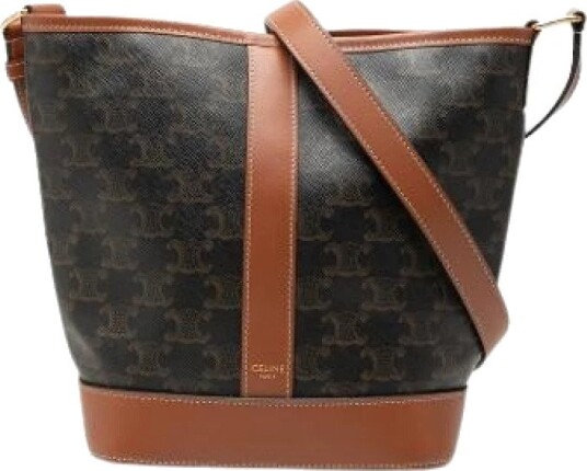 Celine Vintage Dame Pre owned Brun ONE SIZE,