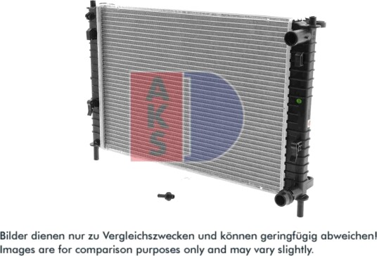 AKS DASIS 090009N Radiator motorkjøling AKS DASIS 090009N Radiator motorkjøling