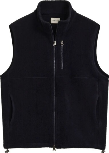 Gant Fleece Vest Navy L