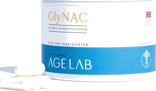 Glysin og NAC GlyNAC 60 kapsler Glysin og NAC GlyNAC 60 kapsler