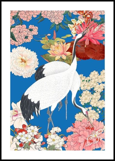 At the Japanese Pond Plakat Plakat / 30x40cm
