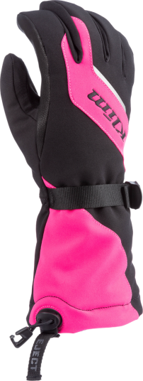 KLIM Vinterhansker Ember Gauntlet Rosa Glo-Svart