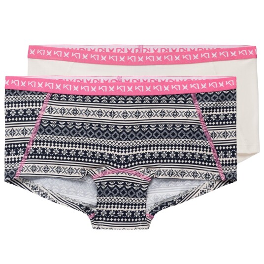 Kari Traa Women's Tina Hipster 2 pack Off White XL