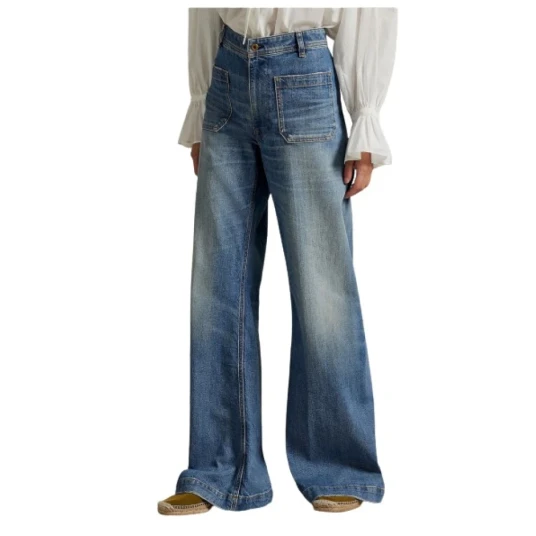 Polo Ralph Lauren High-Rise Boot Jean - Blue - 26