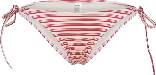 Weekday Ocean Printed Bikini Bottom - Pink - XXS