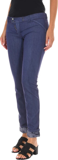 MET Dame Jeans Blå W26,
