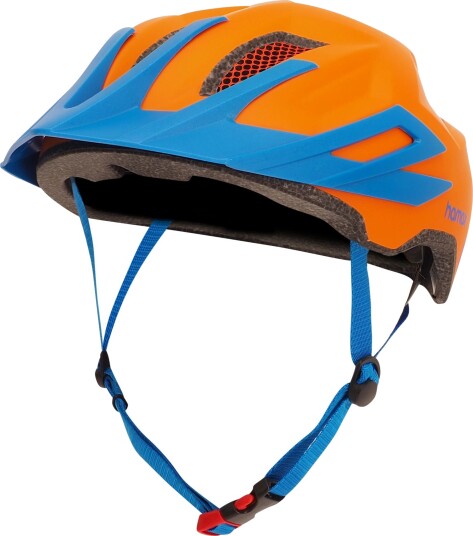Hamax Halo bikehelmet 24 sykkelhjelm barnehjelm orange/blue Hamax Halo bikehelmet 24 sykkelhjelm barnehjelm orange/blue