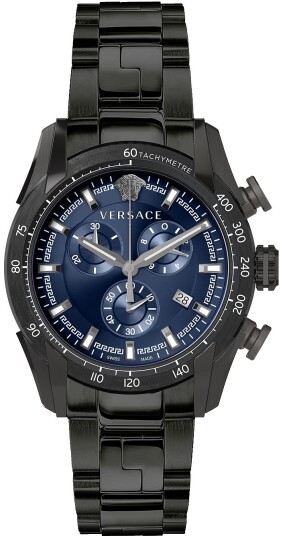 Versace Herreklokke VE2I00521 V Ray Blå/Stål Ø44 mm