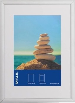 Maul Bilderamme 15X21cm Krystallklart Aluminium 19450