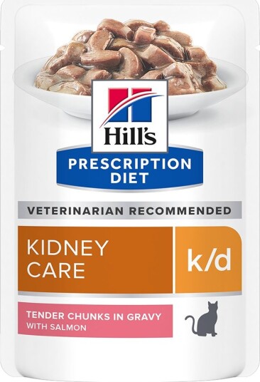 Hill'S Prescription Diet Feline K/D Laks 12 X 85 G Hill'S Prescription Diet Feline K/D Laks 12 X 85 G