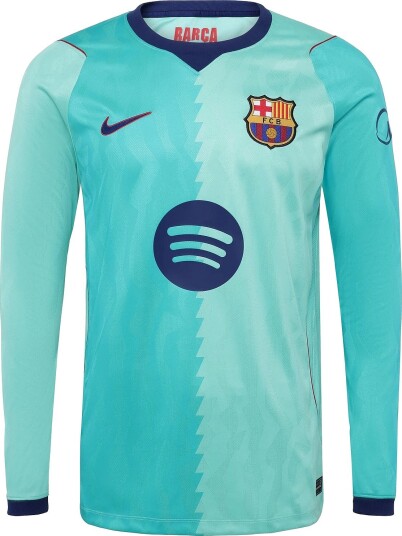 Nike Fcb M Nk Df Jsy Ls Stad 3R GREEN FROST/GREEN FROST/LOYAL S
