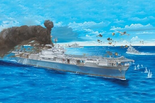 Trumpeter 1/200 USS Yorktown CV-5
