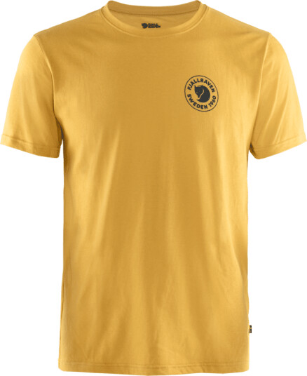 Fjellreven Men's 1960 Logo T-shirt Gul S Man Fjellreven Men's 1960 Logo T-shirt Gul S Man