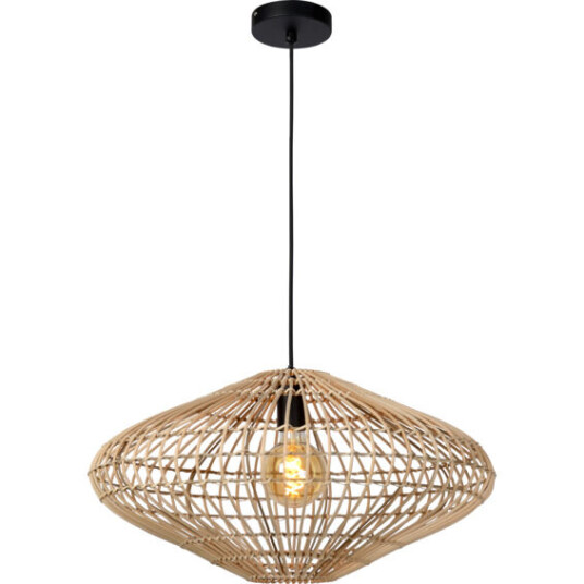 Lucide Magali Pendellampe E27 Naturlig Rotting - 92046