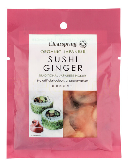 Clearspring Sushi Ingefær 50gram Clearspring Sushi Ingefær 50gram