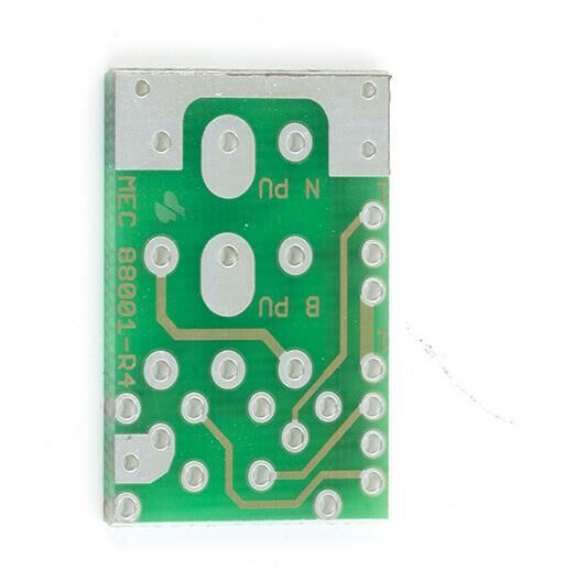 Mec Pcb For Volume/balance Pots With Push/pull, R4 Connector, 10 Pcs.