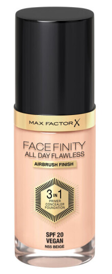 Max Factor Facefinity 3-in-1 Foundation SPF20 55 Beige 30 ml