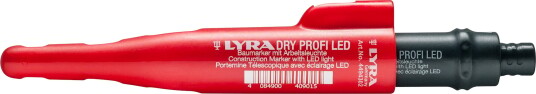 Lyra Dry Profi LED dybhulspen - m.trykfremføring, blyantspidser, inkl. 3x1,5V batt.
