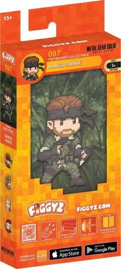First 4 Figures Figgyz Metal Gear Solid 3 Pop Magnet Actionfigur