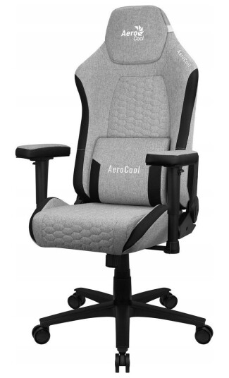 Aerocool Crown Aeroweave Universal Gaming Stol Polstret Sete Grå Crownashgr Aerocool Crown Aeroweave Universal Gaming Stol Polstret Sete Grå Crownashgr