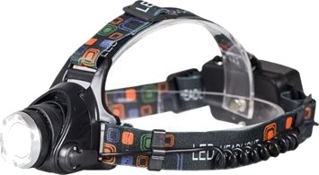 Libox Lb0107 - Hodelykt - Led - 3-Modus - Kald Hvitt LySvart