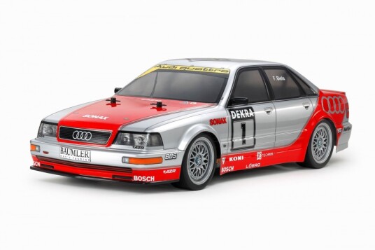 Tamiya 58699 1/10 RC 1992 Audi V8 Touring TT-02 Chassis NO ESC Tamiya 58699 1/10 RC 1992 Audi V8 Touring TT-02 Chassis NO ESC