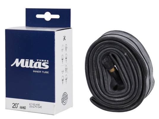 Mitas slange 20"47/62 406 AV40mm Mitas slange 20"47/62 406 AV40mm